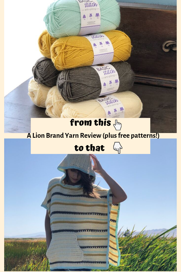 Unwind With Me- A Lion Brand Yarn Review - Evelyn And Peter Crochet