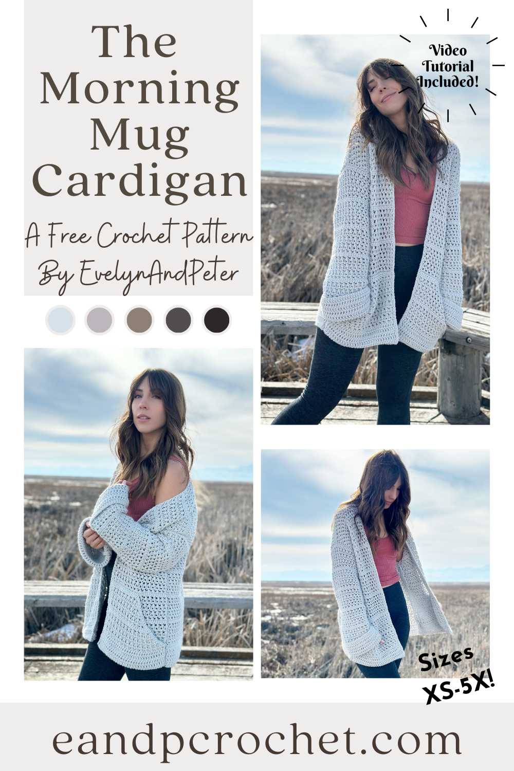 How to Crochet A Bomber Jacket  Pattern & Tutorial DIY 